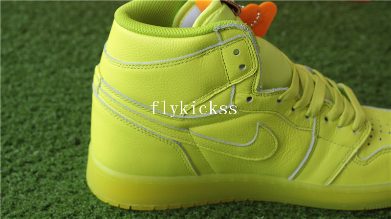 Authentic Air Jordan 1 OG High Lemon Lime Gatorade